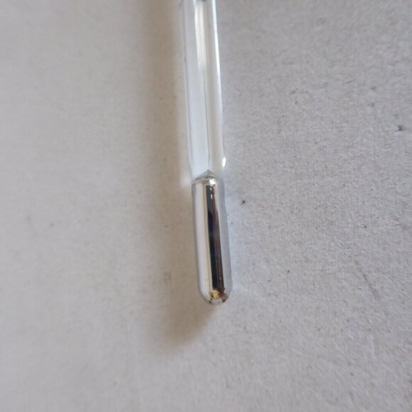 VINTAGE 12” SCIENCE LABORATORY CHEMICAL CLASS B GLASS THERMOMETER IN CASE - Picture 8 of 9